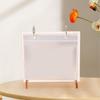 Acrylic Display Holder for Photos with 17 Sheet Folders Home Or Office Use