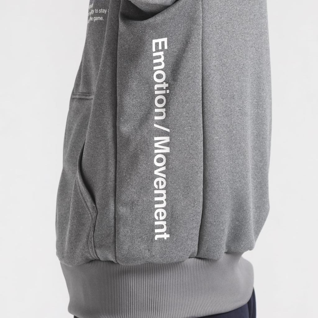 Толстовка с капюшоном Descente Light Smooth Sweat Full Zip Stretch Training Running ST4FSW41M 2L [Move Sports] GY01(ST4FSW41M)