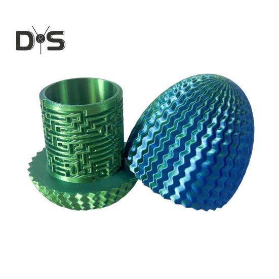 3D-печатное яйцо-лабиринт, игрушка для снятия стресса, образовательный лабиринт, ящик для хранения яиц, контейнер, игрушка-непоседа, домашний офис, пасхальное украшение