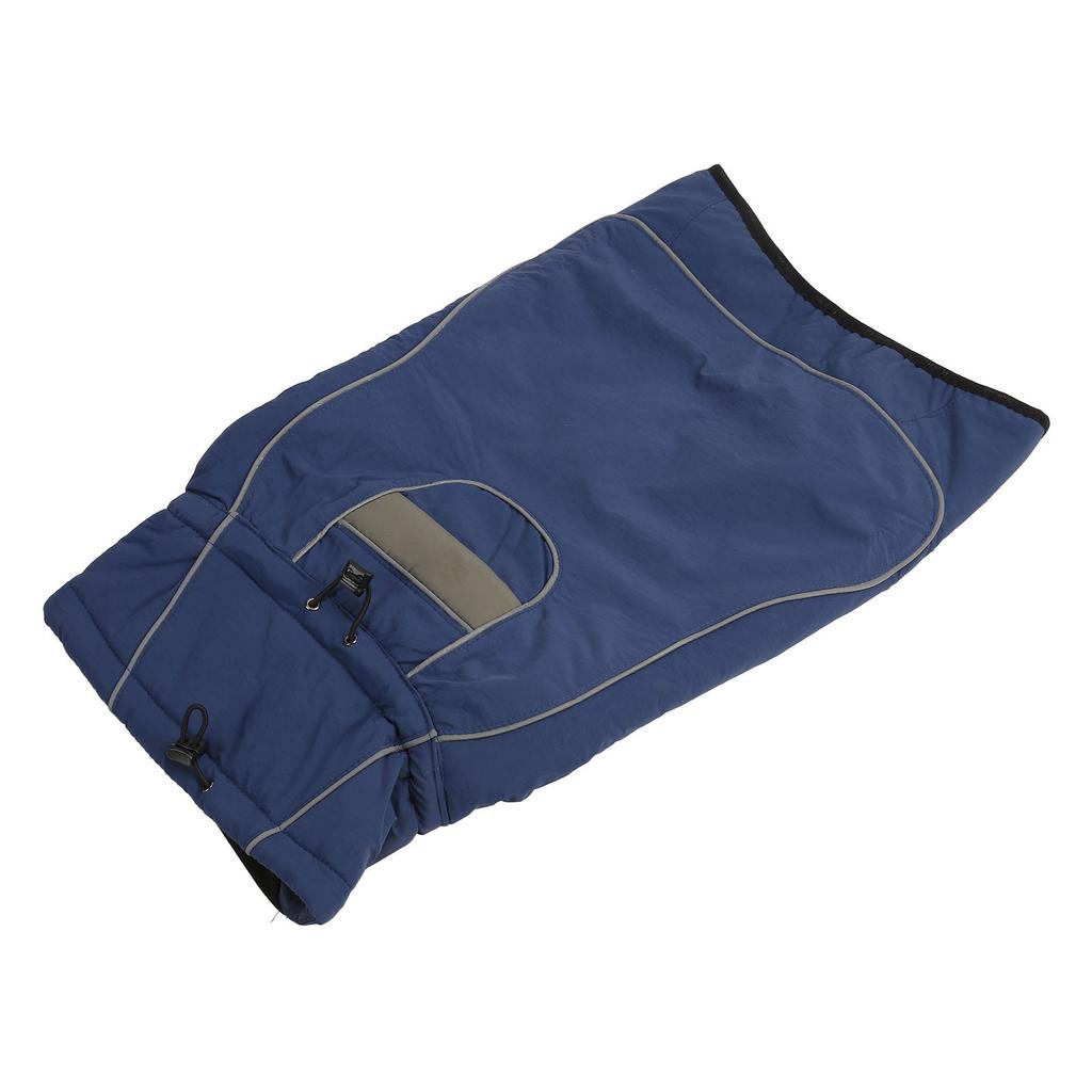 Зимнее пальто для собак, теплая ламинированная хлопковая утолщенная водонепроницаемая куртка для собак в холодную погоду на осень