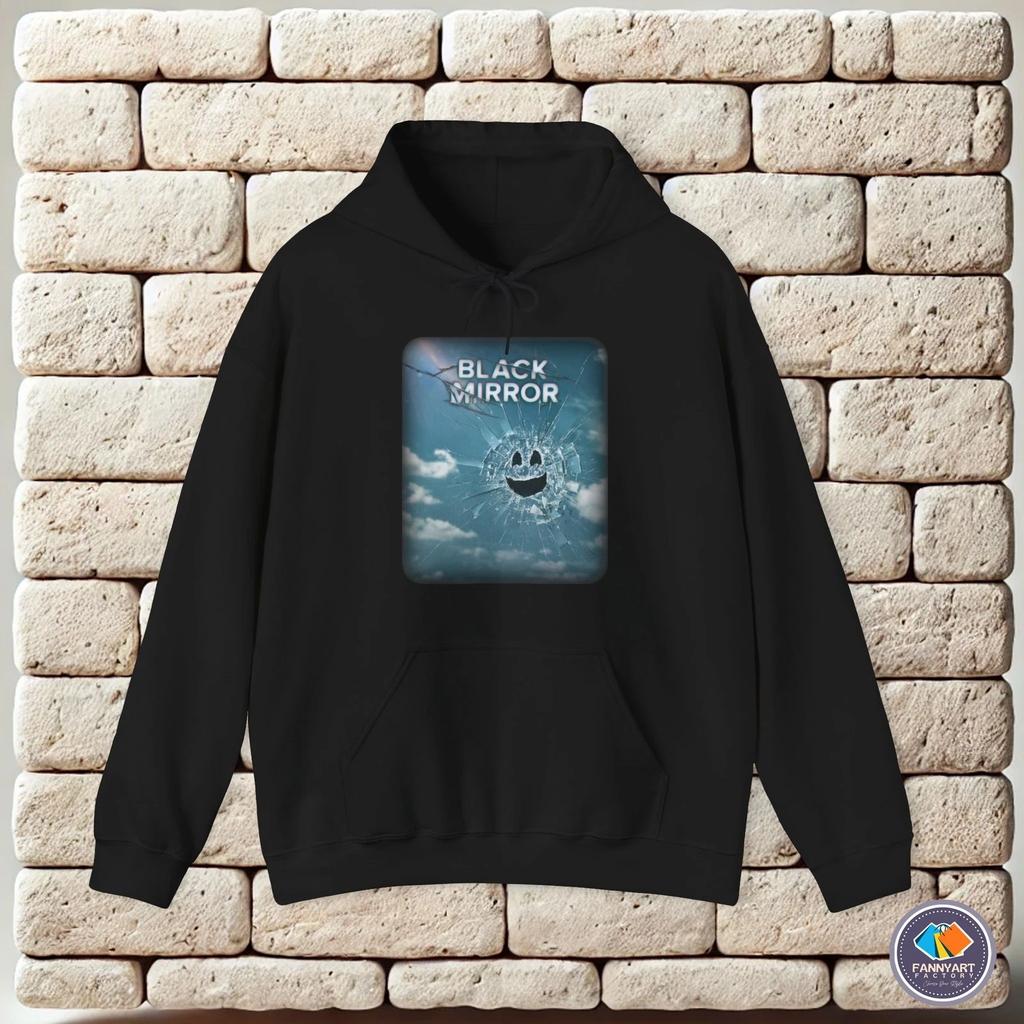 hoodie-Casual Pullover Sweatshirt Black Mirror TV Series