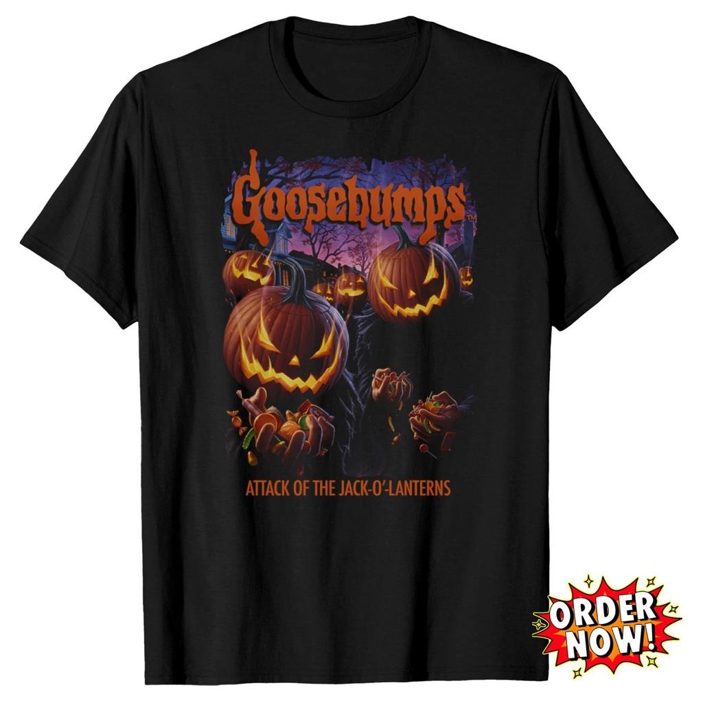 Атака тыкв-фонарей Футболка Goosebumps Хэллоуинский фаворит