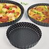 Pizza Pan Heat-resistant Wide Application Long-Lasting Convenient Round Pizza Tray Baking Tool Bakeware Kitchen Accessories