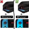 [Compatible with Switch/Switch Organic EL Models] Switch/Switch OLED Case, Switch Case, Protective Cover, Storage Bag, Dustproof, Stainproof, Shockpro