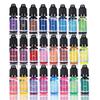 24 Colors Resin Pigments Candle Dye Liquid Colorants for DIY Candle Soap Coloring Dyes Epoxy Resin Mold Craft Craft Pigments