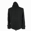 Пальто мужское короткое шерстяное Gargoyle Trade Wind со стойкой, 1 S, черное, с карманами(ИСПОЛЬЗОВАЛ)