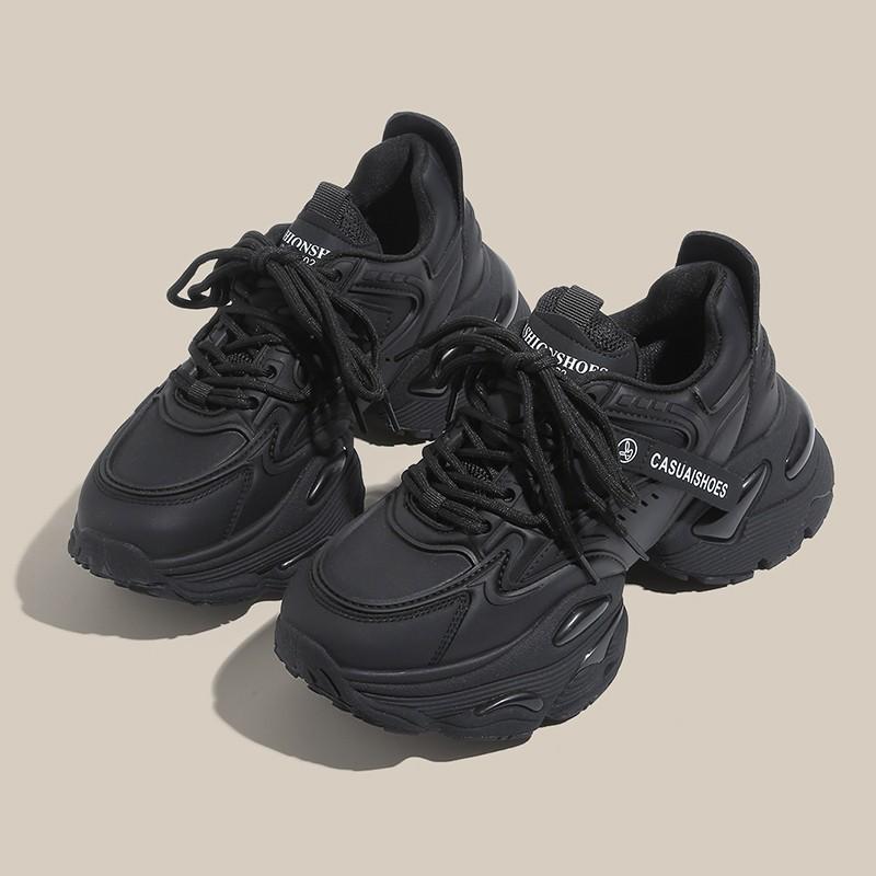 Новые женские кроссовки Daddy Shoes на платформе осень-зима в американском ретро-стиле, легкие повседневные кроссовки