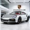 AABKO1 1/24 Porsche 911 Turbo S Supercar Alloy Die Cast Toy Car Model Sound and Light Children's Toy Collectibles Birthday gift