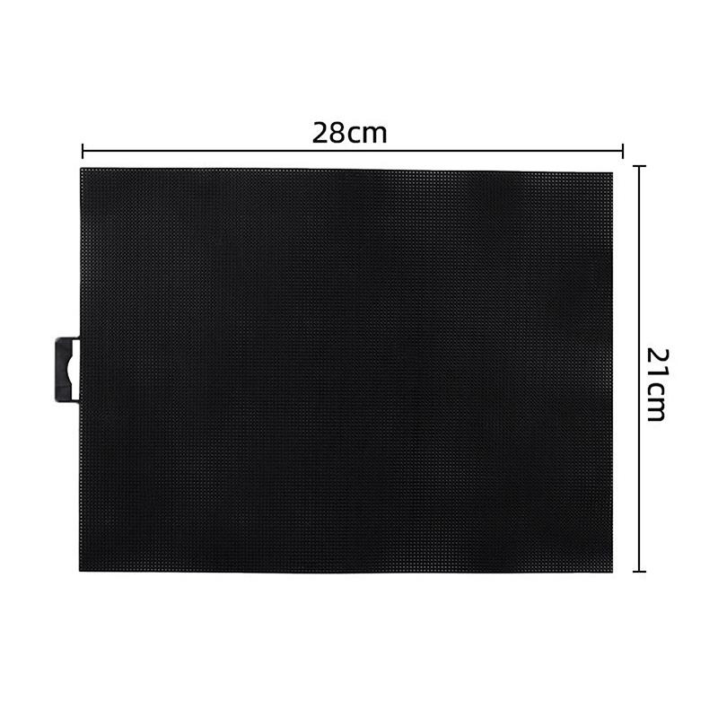 1pc Plastic Sheets 14Count Plastic Mesh Fabric Plastic Cross Stitch Canvas Eye Mesh For Embroidery DIY Handicraft Knit