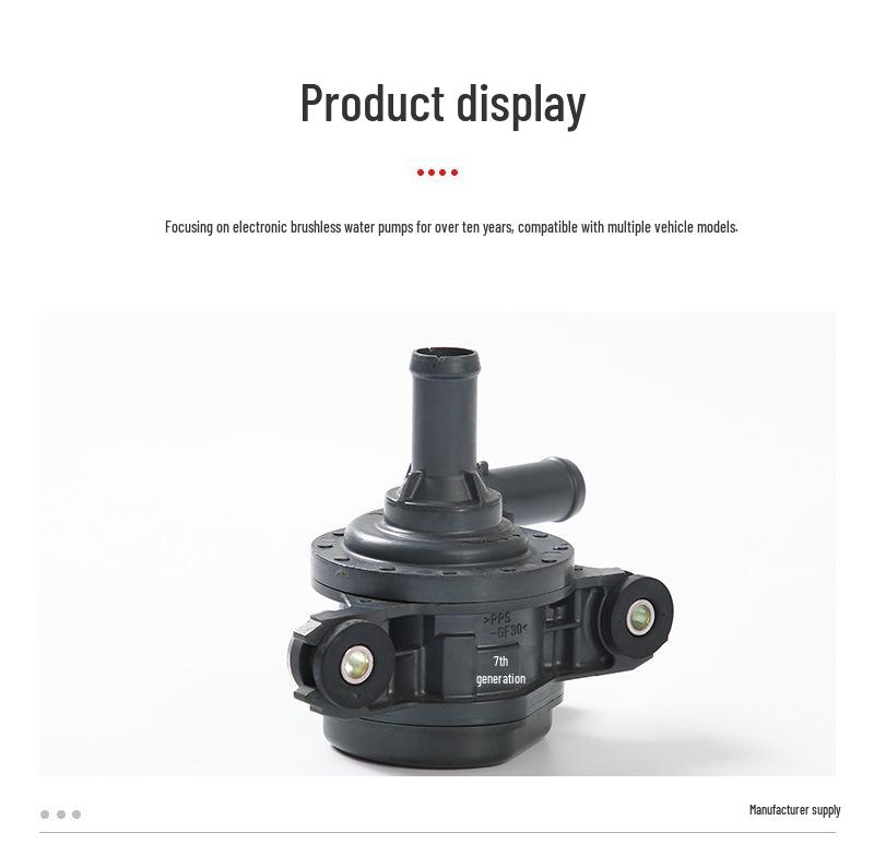 Toyota Corolla Electronic Water Pump 161B0-0Y010 for Auxiliary Cooling and Heat Dissipation.
