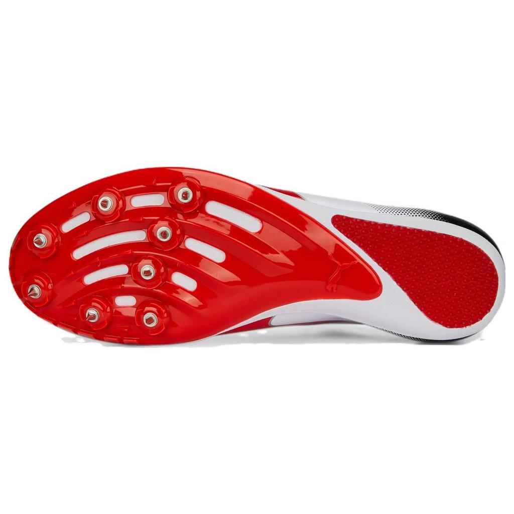 Puma Evospeed Sprint 14 Удобная спортивная ткань Прочные дышащие кроссовки с низким верхом Унисекс кроссовки Белый 377001-03