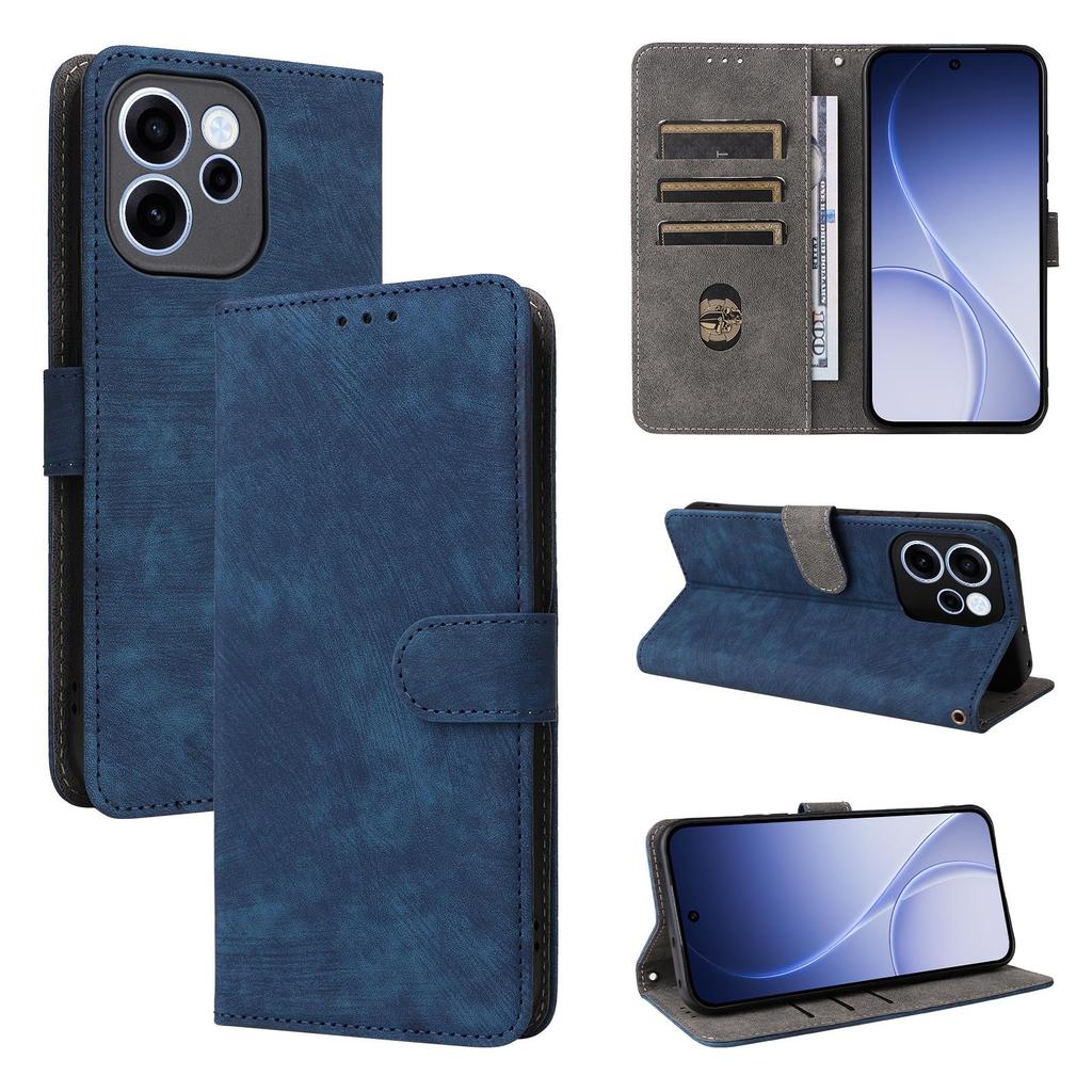 Flip Cover Compatible for OPPO Reno 15F / Reno15 F PU Leather Phone Case Full-Body Protection with [RFID Blocking]
