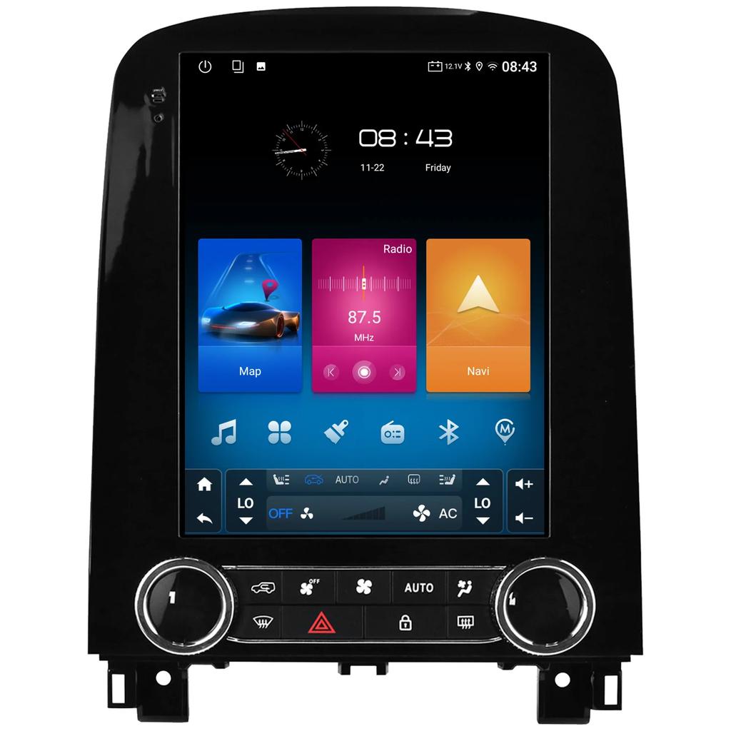 9,7-дюймовый Android Автомагнитола Радио Мультимедийный Видеоплеер Для Renault Scenic 2013-2024 Навигация Carplay Автомобильный Экран GPS