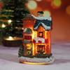 Christmas New Christmas Decorations Resin Small House Micro Landscape Resin House Small Ornaments Christmas Gifts