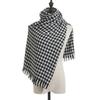 Autumn and Winter New Imitation Cashmere Classic Black Thousand Birds Check Scarf Female Warm Long Neck Large Shawl