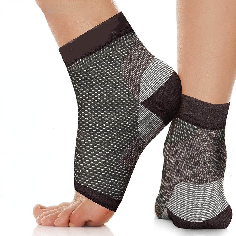 1 Pair Sports Ankle Brace Compression Sleeve Plantar Fasciitis Sock for ,Joint Pain,Reduces Swelling,Heel Spur Pain