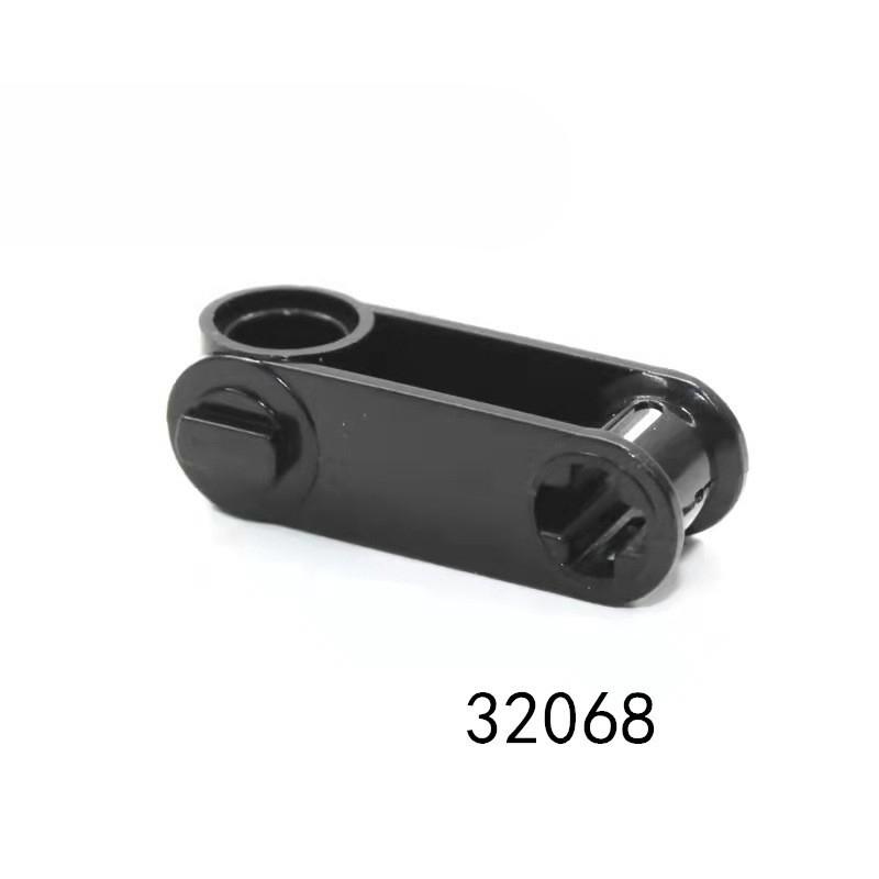Совместимый строительный блок, аксессуары для строительных блоков из мелких частиц, 32068, технологические детали, 6013936, поперечный вал и болтовой соединитель