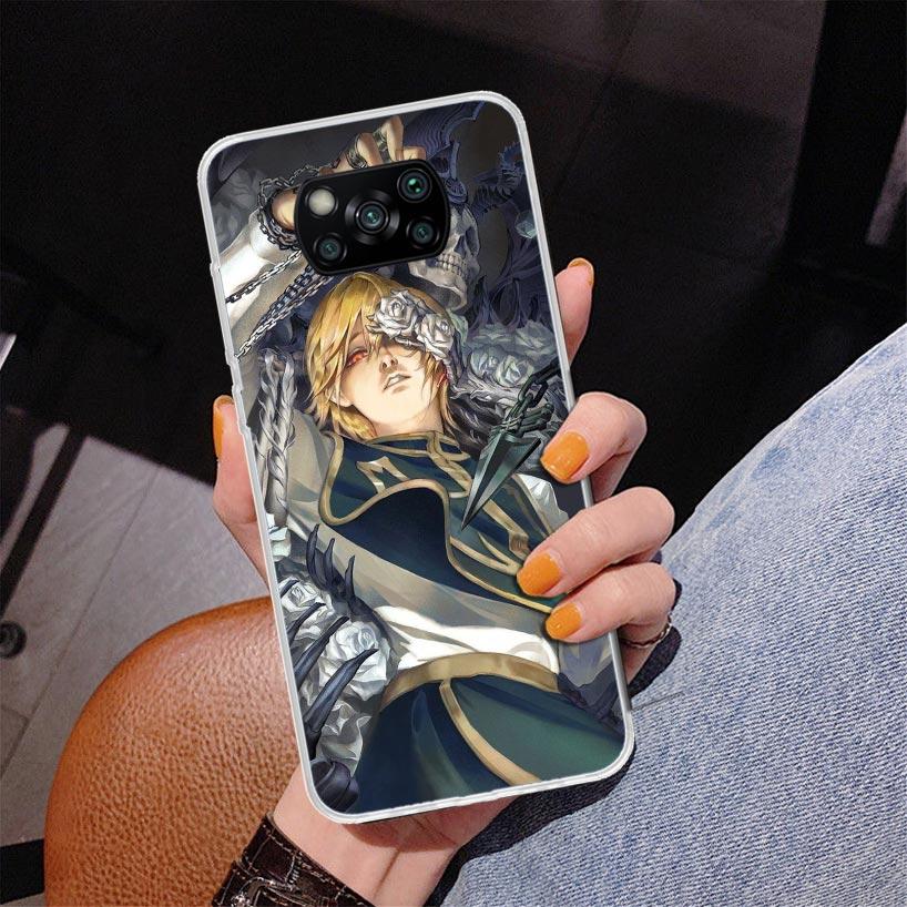 Чехол Huner X-Hunters Kurapika для Xiaomi Poco X5 X6 X7 Pro X4 Gt F7 Ultra M8 M7 Redmi 15C 15 13C 13 12C 12 Уникальная обложка Co