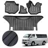 WAIROGA Toyota Hiace 200 Series 3D Пол Hiace TRH KDH2 Серии TPE Индивидуальный Набор для Интерьера Hiace 200 Август 2004 Коврики, (Типы 1/2/3/4/5), Материал,