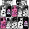 Для Samsung Galaxy S25 S24 S23 iPhone 17 16 15 Xiaomi Redmi Note 14 13 12 11 Plus Pro Max Чехол Ahegao Hentai Манга Аниме Девушка Waifu OPPO Huawei Обложка
