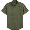 Polo Logo Embroidered Single-Breasted Short Sleeve Shirt Men Shirts 710784554-008