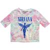 Womens/Ladies Angelic Mono Mesh Crop Top