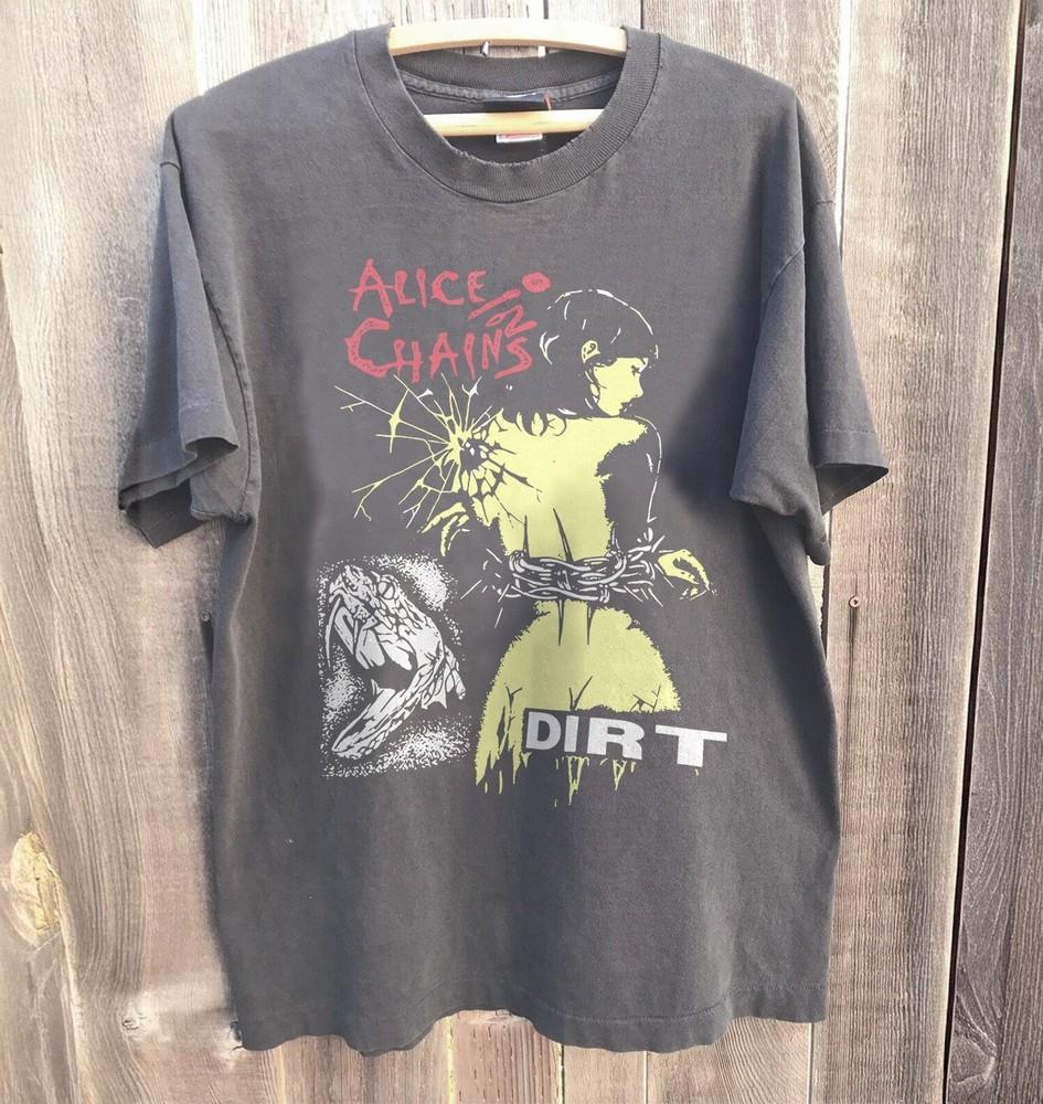 Новая футболка унисекс Alice In Chains Dirt 90-х Ретро Рок-группа Угольный цвет S5XL
