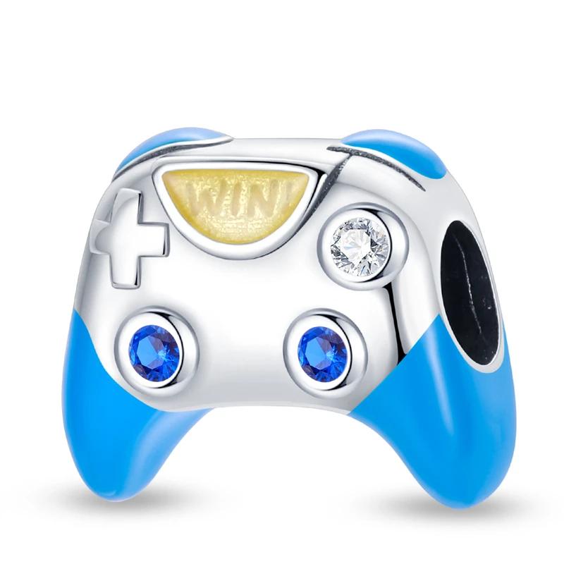 Copper Game Music Headphones Series Charms Fit Original Beads Bracelet For Women Jewelry Gift Making