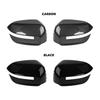 For Kia Telluride 2020-2025 2pcs Bright Black Side Door Rearview Mirror Cover Trim Accessories LHD/RHD