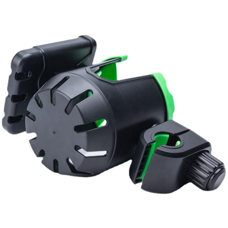 2-in-1 Bicycle Water Bottle Holder Phone Holder Multifunctional 360 Degree Rotation Water Cup