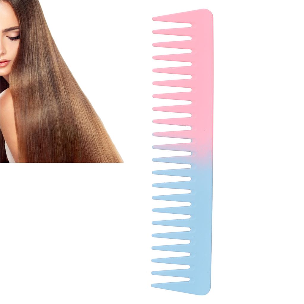 Wide Tooth Comb No Handle Hair Detangling Detangler Styling Shampoo Comb for Curly Hair Wet Dry Hair