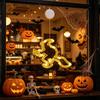 Battery-operated Halloween Suction Lights Waterproof LED Glass Pendant  Holiday House Decoration