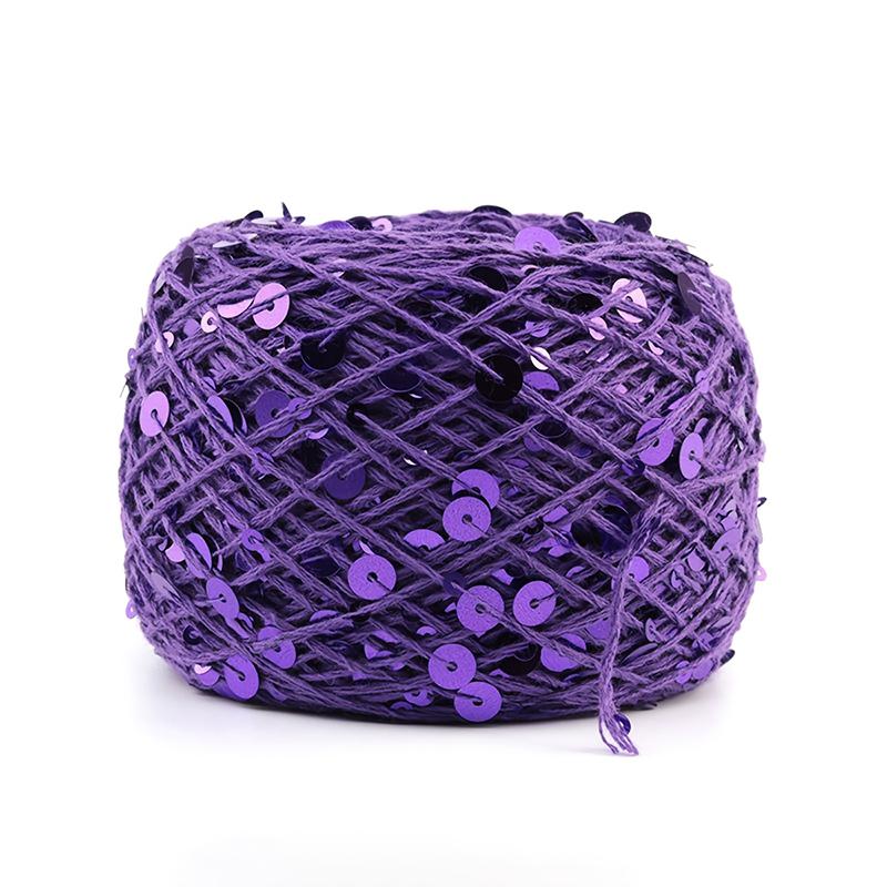 50 г Пряжа с пайетками двойного размера, Пряжа для рукоделия, Толстая декоративная пряжа, Пряжа с блестками для ручной работы, Премиальные причудливые принадлежности для вязания