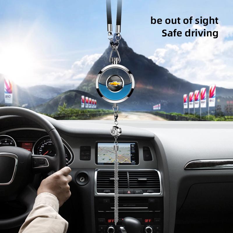 gjfp7 Nobility Cryatal Car Perfume Pendant For Chevrolet Bolt Spark Tahoe Z71 Aveo Impala Lacetti Malibu Sail SS Cruze Sonic Silverado