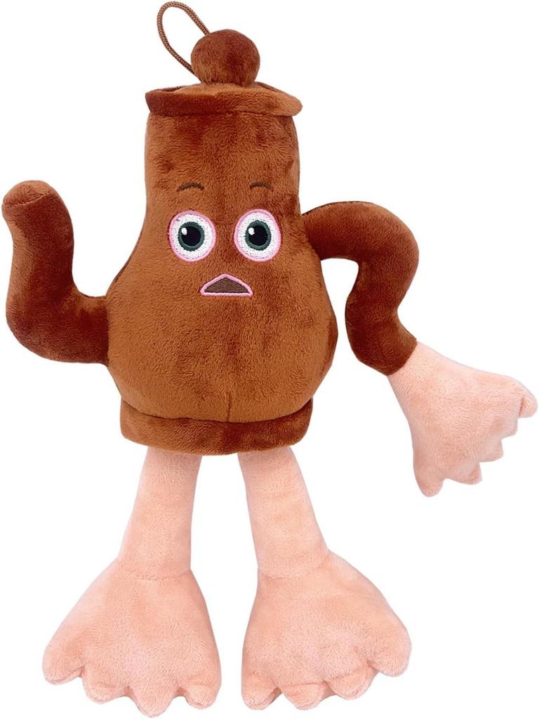 Italian Brainrot Tuntuntunsahur Plush Toy, Tralalero Tralala, Internet Meme, Decoration, Birthday Gift (Teapot Ta Sahur)