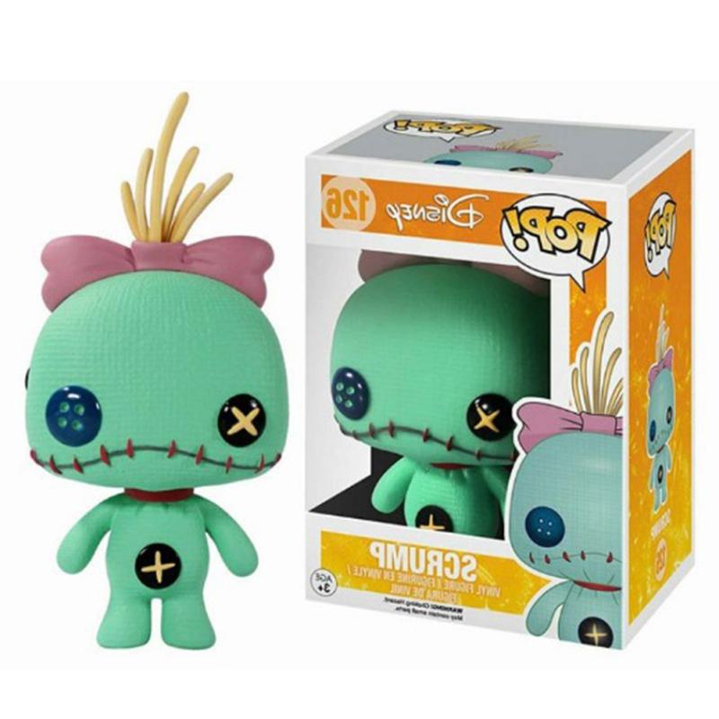 Фигурки Funko Pop Лило Стич Украшения 10см Милые Мультяшные Куклы Игрушки Подарки Для Поклонников Детей
