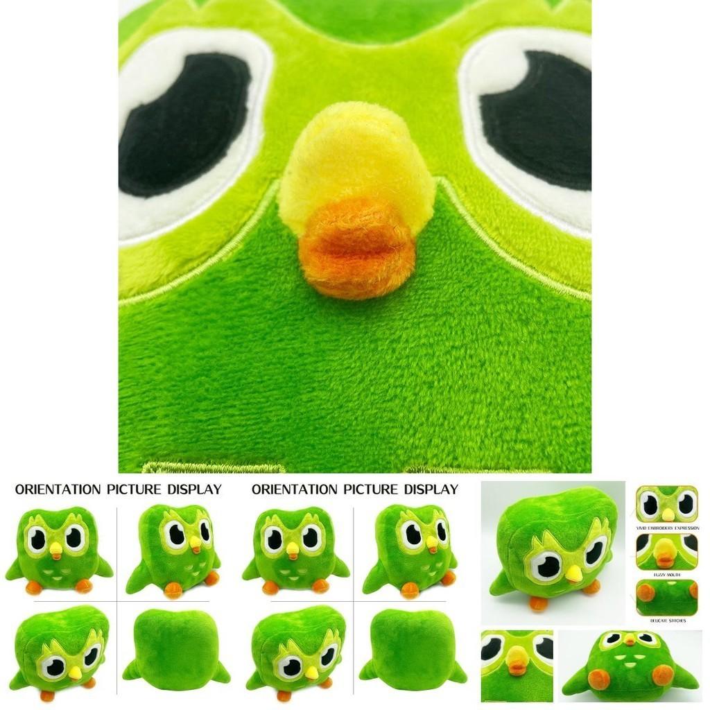 Duolingo 10 Year Anniversary Collectible Plush Toy Green Owl Kids Gift