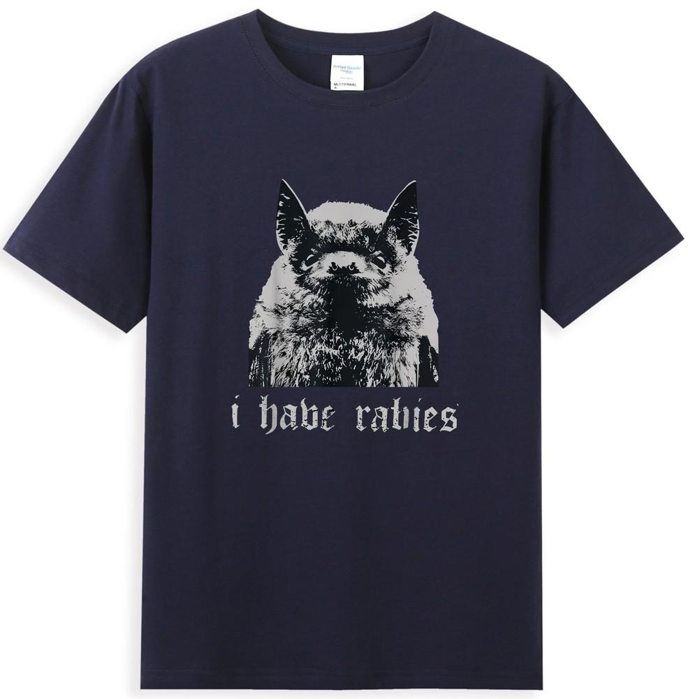 I Have Rabies Funny Bat Meme Saying Joke TShirt