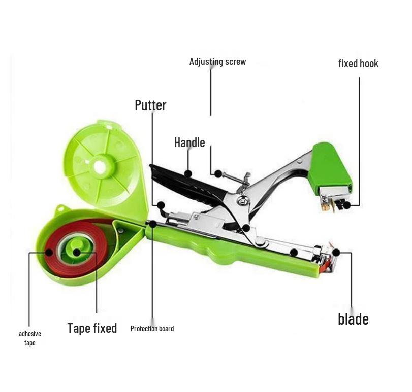 Vine Bundling & Knot Tying Machine for Grapes, Eggplants, Cucumbers - Multifunctional Agricultural Tool