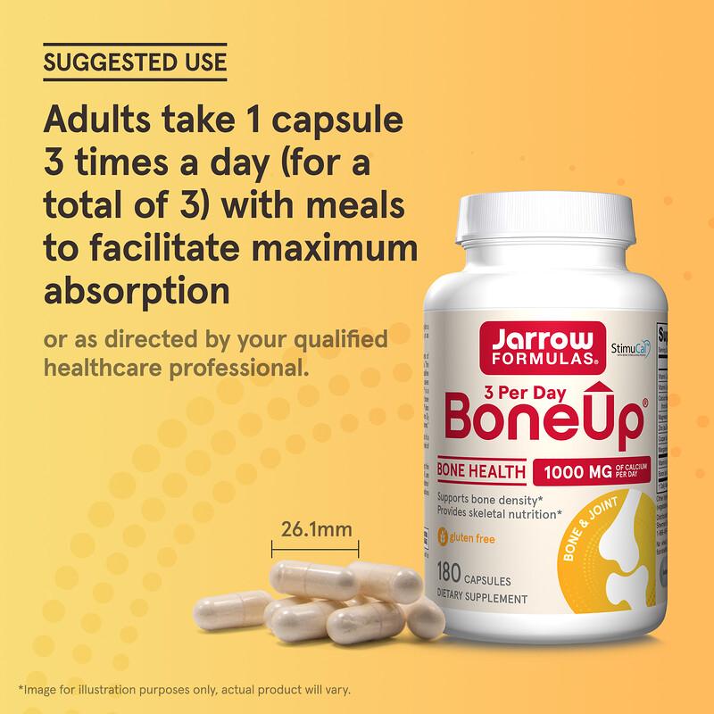 BoneUp, 1,000 mg, 180 Capsules