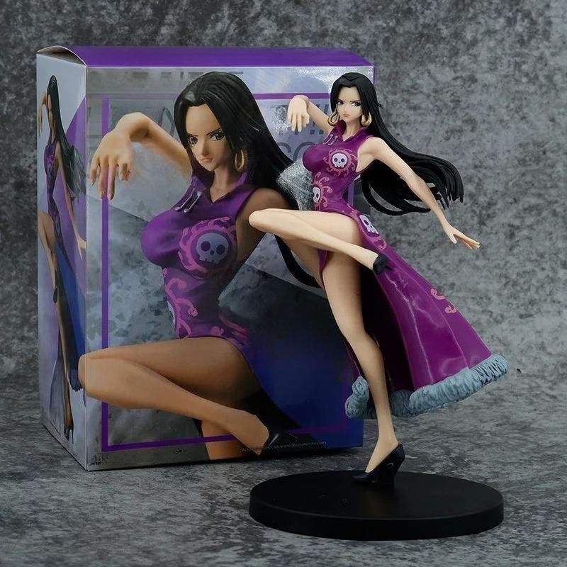 Boa Hancock GK Action Figure 21cm Cheongsam Snake Princess Statue