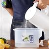 3.5L Cold Water Jug with Tap Fruit Teapot Cold Kettle Drink Water Container Lemonade Drink Dispenser for Refrigerator Convenient