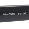 Солнцезащитные очки Ray-Ban RB4391D Asian Fit Стиль Wayfarer Плоская линза Повседневные очки