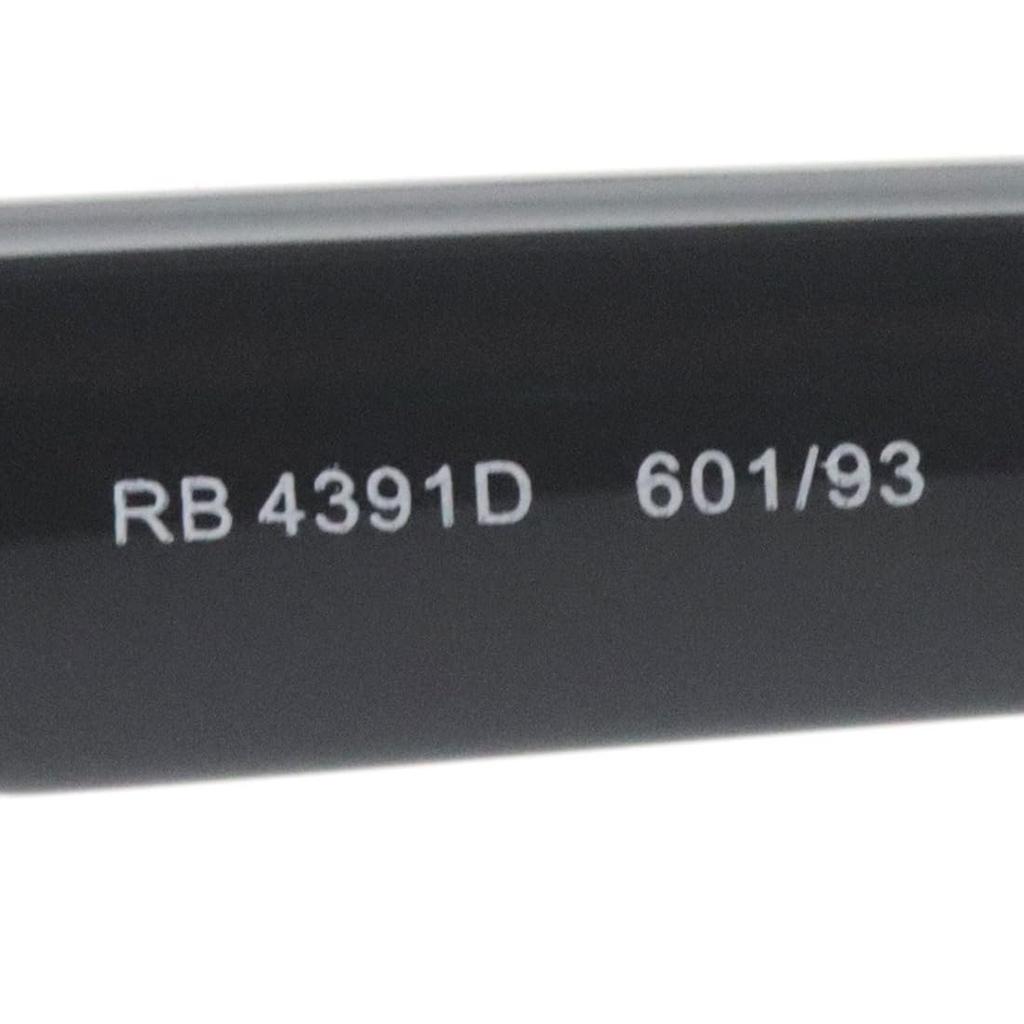 Солнцезащитные очки Ray-Ban RB4391D Asian Fit Стиль Wayfarer Плоская линза Повседневные очки