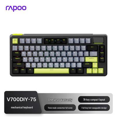 Трехрежимная механическая клавиатура Rapoo V700DIY-75 с прокладкой