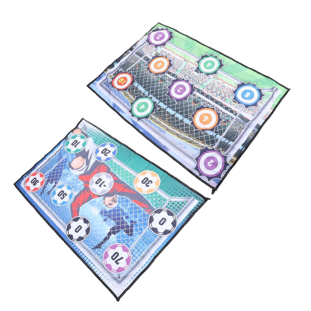 Футбольный мяч игровой коврик набор для игры в футбол в помещении и на открытом воздухе метание мишеней игра в футбольные ворота с футболом 