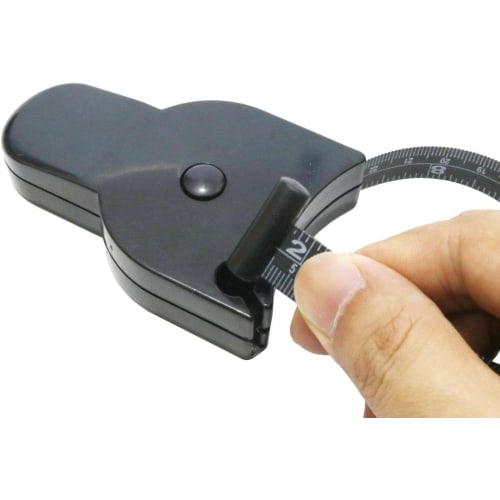 Body Tape Measure, Circumference Measurement, Auto-Measure, Tester, Measuring Tool, Y-Shaped, One-Touch, Automatic Rewind, Ruler, Fitness Tape Measure