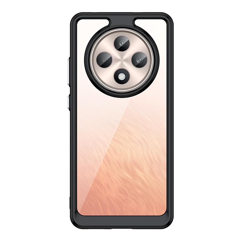 Для OPPO Reno12 F Чехол OPPO Reno12 F FS 5G Reno12 F 4G Чехол-бампер противоударный прозрачный ПК ТПУ телефон задняя крышка для OPPO Reno12 F