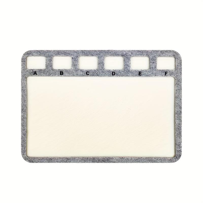 Bead Mat, Soft and Perfectly Stable, Centimeter Scale, for Jewelry Making Beading Supplies