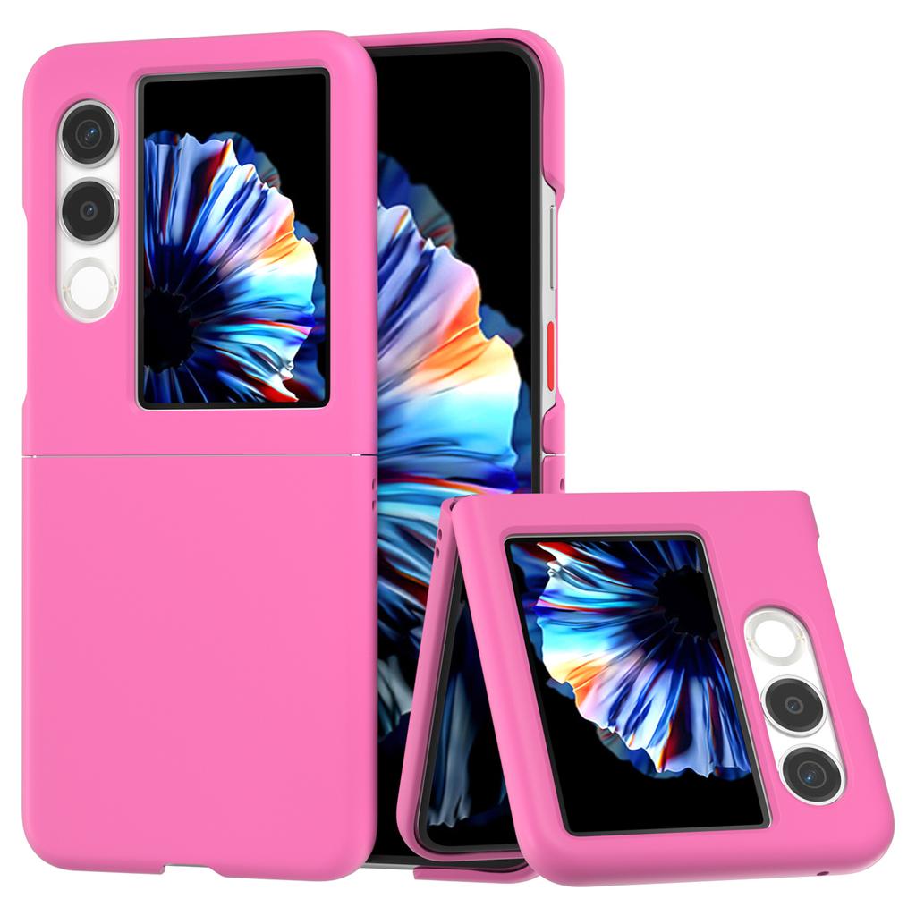For ZTE Nubia Flip2 5G Case Skin-Touch Texture Hard PC Folding Phone Cover